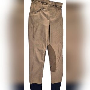 Women’s Beige Riding Breeches Pants